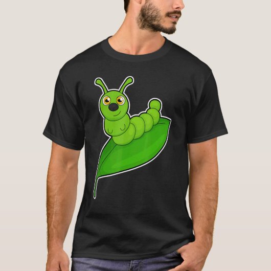Rups Blad T-shirt (Voorkant)