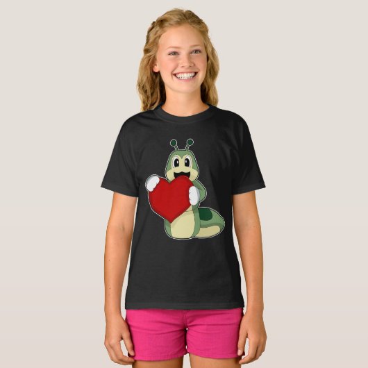 Rups Hart T-shirt (Voorkant volledig)