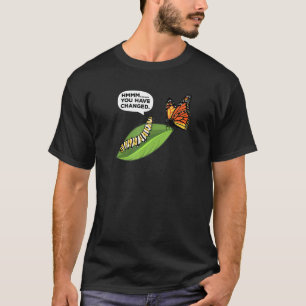 Rups Levenscyclus Metamorfose Monarch Vlinder T-shirt