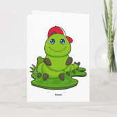 Rups Met Hoed Kaart (Achterkant)