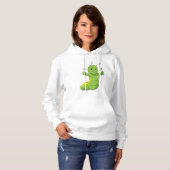 Rups met Lepel & Vork Hoodie (Voorkant volledig)