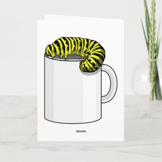 Rups Met Mok Kaart (Achterkant)