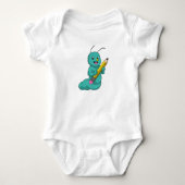 Rups met potlood romper (Voorkant)