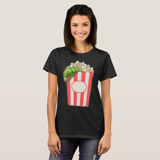 Rups Popcorn T-shirt (Voorkant volledig)