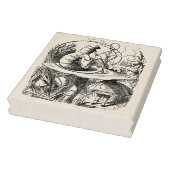 Rups Roken Hookah Alice in Wonderland Rubberstempel (Stempel)