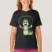 Rups Skipping touw Jump touw T-shirt (Voorkant)