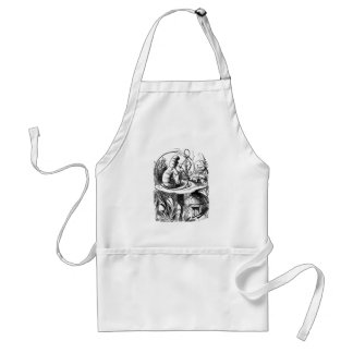 Rups van Alice In Wonderland Standaard Schort
