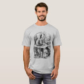 Rups van Alice In Wonderland T-shirt (Voorkant volledig)