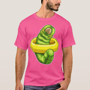 Rups Zwemmen Reddingsboei T-shirt