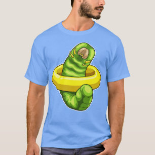 Rups Zwemmen Reddingsboei T-shirt