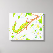 rupsbloesems canvas afdruk (Voorkant)