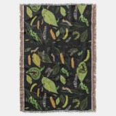Rupsen en bladeren deken (Voorkant Verticaal)