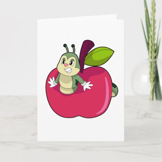 Rupsenappel Kaart (Voorkant)