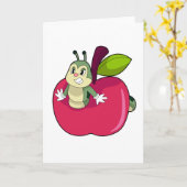 Rupsenappel Kaart (Gele Bloem)