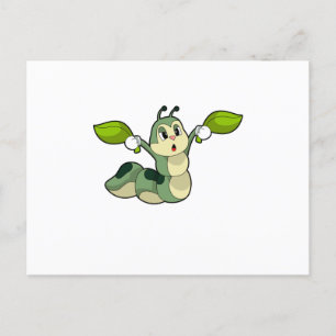 Rupsenbladeren Briefkaart