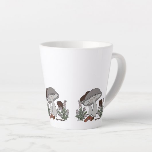 rupseneerhoed kleine latte mok (Rechterhoek)