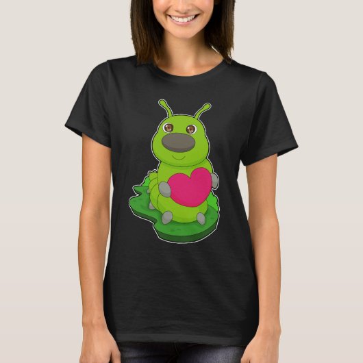 Rupsenhart T-shirt (Voorkant)
