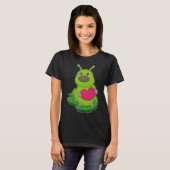 Rupsenhart T-shirt (Voorkant volledig)