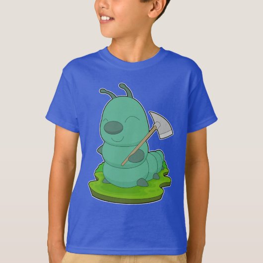 Rupsenhouweel T-shirt (Voorkant)