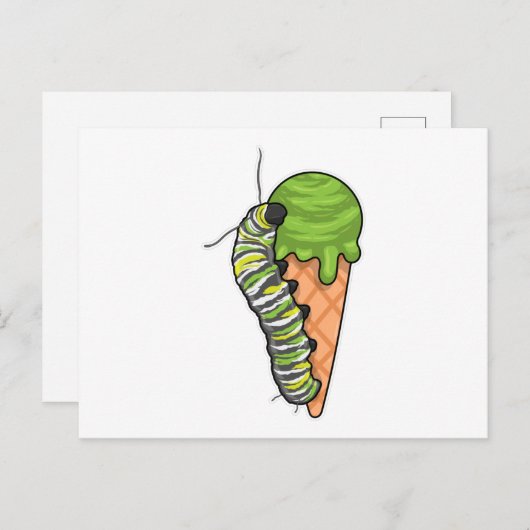 Rupsenijs Briefkaart (Voorkant / Achterkant)