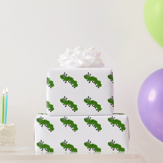 Rupsontwerp Cadeaupapier (Feestgeschenken)