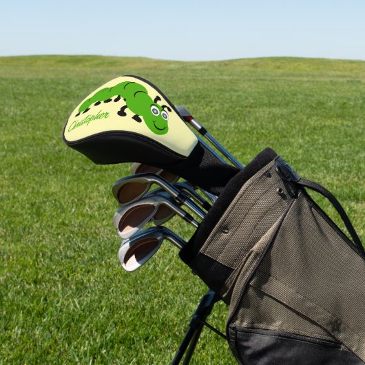 Rupsontwerp Golfheadcover (Insitu)