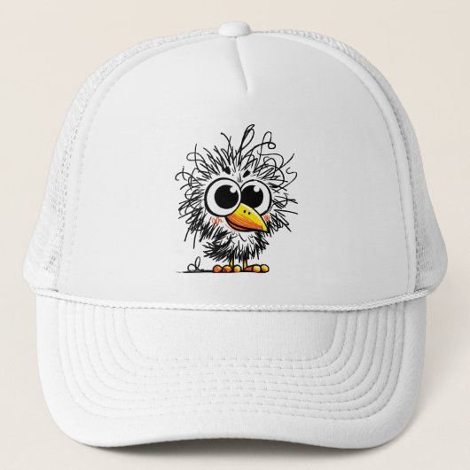 Rupsvogel: Mooie en Grappige Kunst Trucker Pet (Voorkant)