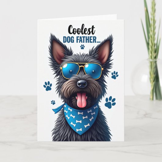 Rupue hond lief vaders kaart (Voorkant)