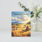 Rupununi Savanne Guyana Briefkaart (Staand voorkant)