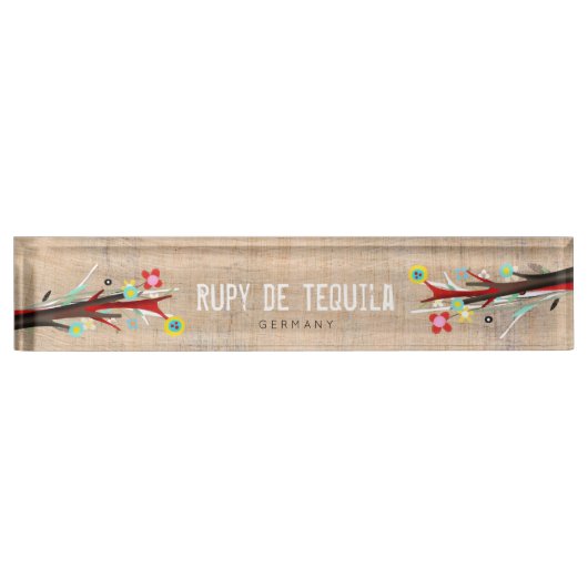 RUPY DE TEQUILA NAAMBORDJE (Voorkant)