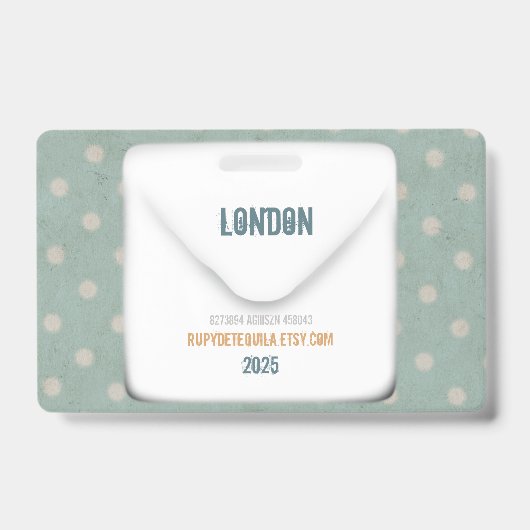 Rupydetequila badge (Voorzijde)
