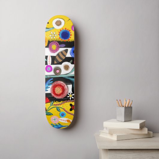 Rupydetequila beperkte oplage 2022 skateboard (Muurkunst)