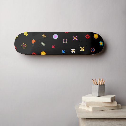 Rupydetequila, beperkte uitgave 2022 skateboard (Muurkunst (Horizontaal))
