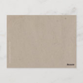 Rupydetequila Limited Edition Briefkaart (Achterkant)