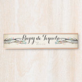 Rupydetequila Naam Bord Deurdecoratie Deurbordje (Voorkant)