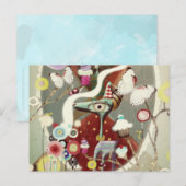 Rupydetequila winter snoep  briefkaart (Voorkant / Achterkant)