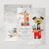 Rupydetequila Zomercollectie 2014 Briefkaart (Voorkant / Achterkant)