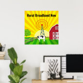 Ruraal Breedband Nu Poster (Thuiskantoor)