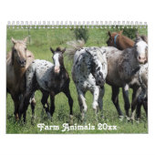Rural America Farm Animals Kalender (Hoes)