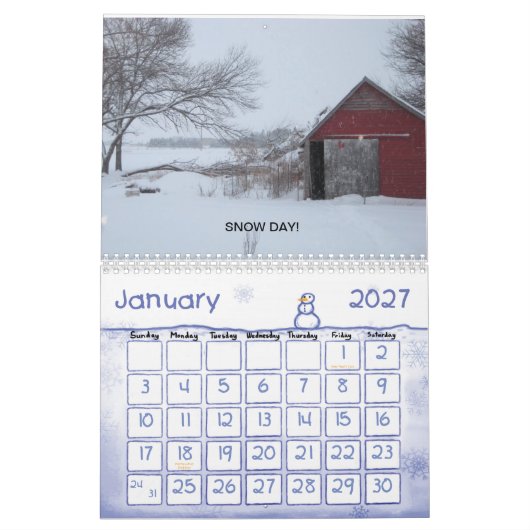 Rural America Goodness Calendar Kalender (Jan 2027)