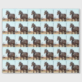 Rural Amish Horse and Buggy Cadeaupapier (Vlak)