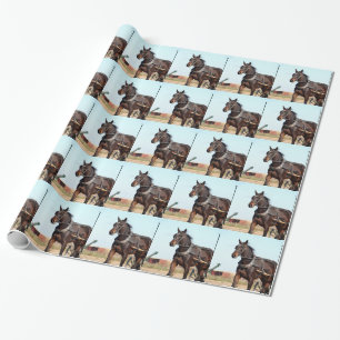 Rural Amish Horse and Buggy Cadeaupapier