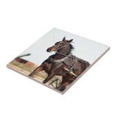 Rural Amish Horse and Buggy Tegeltje (Zijkant)