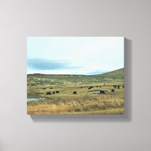 Rural Baker County, Oregon Canvas Afdruk (Voorkant)