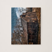 Rural Boerderij Cabin Jigzaag Puzzle Legpuzzel (Verticaal)