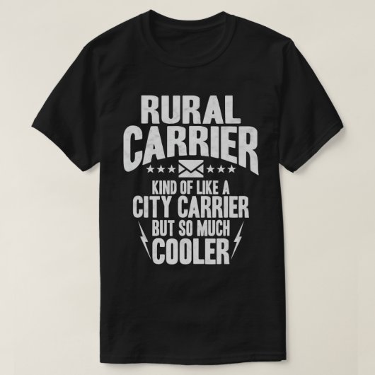 Rural Carrier Shirt Post Kantoor T-Shirt (Design voorkant)