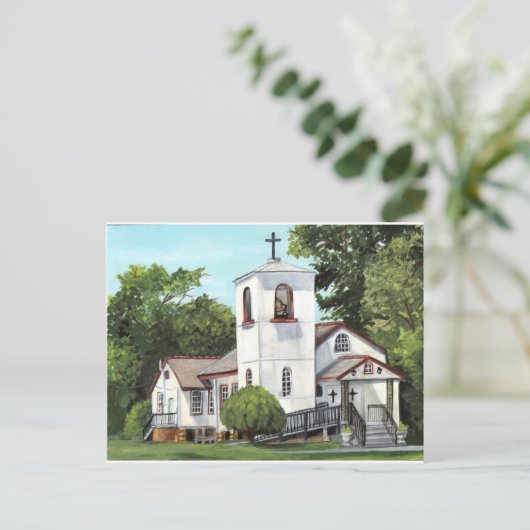 Rural Church Briefkaart (Staand voorkant)