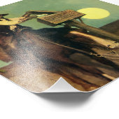 “Rural Delivery” Western Art by NC Wyeth Foto Afdruk (Hoek)