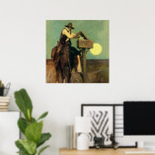 “Rural Delivery” Westerse kunst van NC Wyeth Poster (Thuiskantoor)