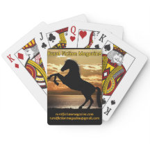 Rural Fiction Magazine paard met zonsondergang